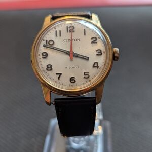 Clinton Gold and Black Watch